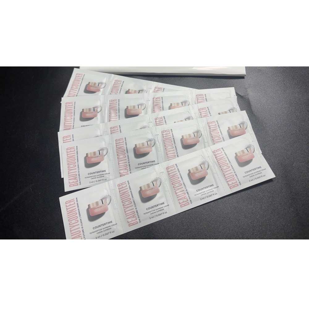 Beautycounter Countertime Tetrapeptide Supreme Cream 2ml Samples 20 Pack